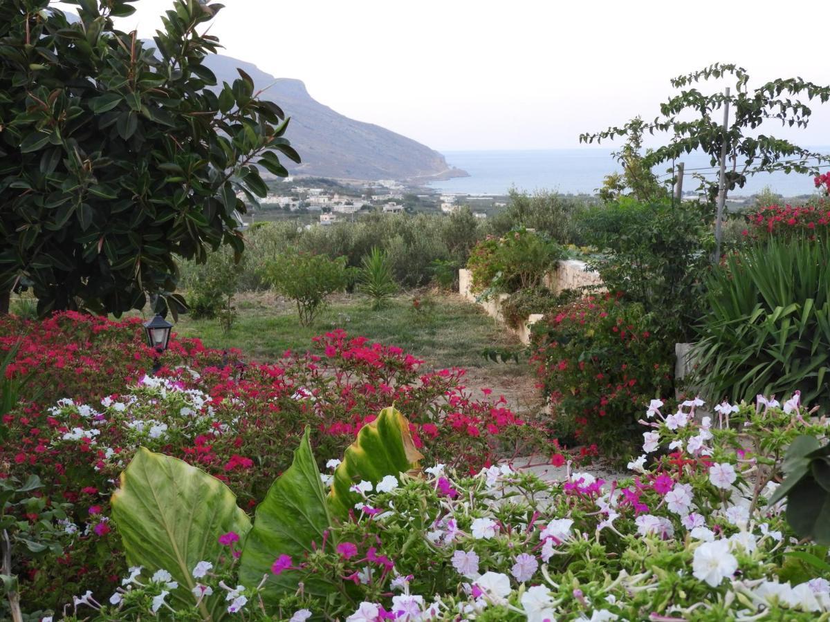فيلا Chrissi'S House With Garden And Sea View Zerviana كيساموس المظهر الخارجي الصورة